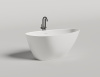 Ванна из искусственного камня Salini PAOLA 1015203MF 160х80 отдельностоящая асимметричная
